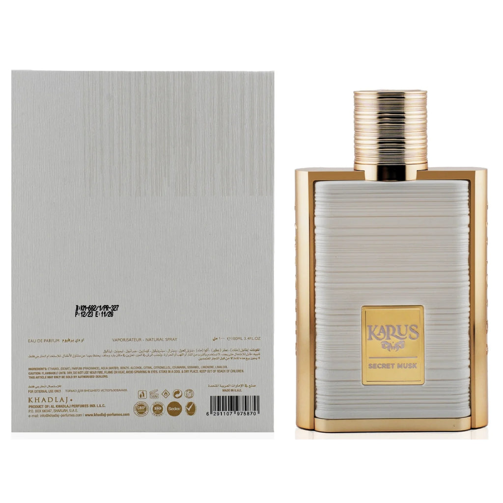 KARUS SECRET MUSK – 100ML - KHADLAJ