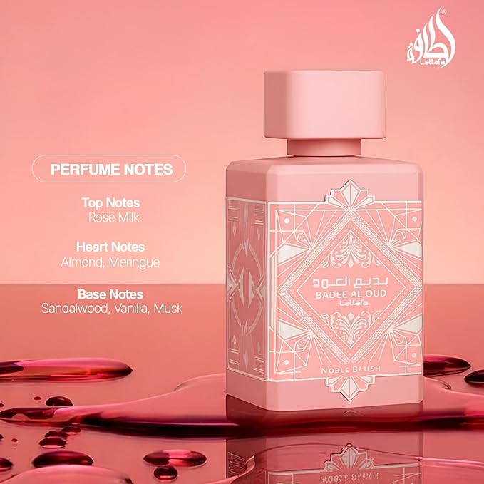 Badee Al Oud Noble Blush – 100ml - Lattafa