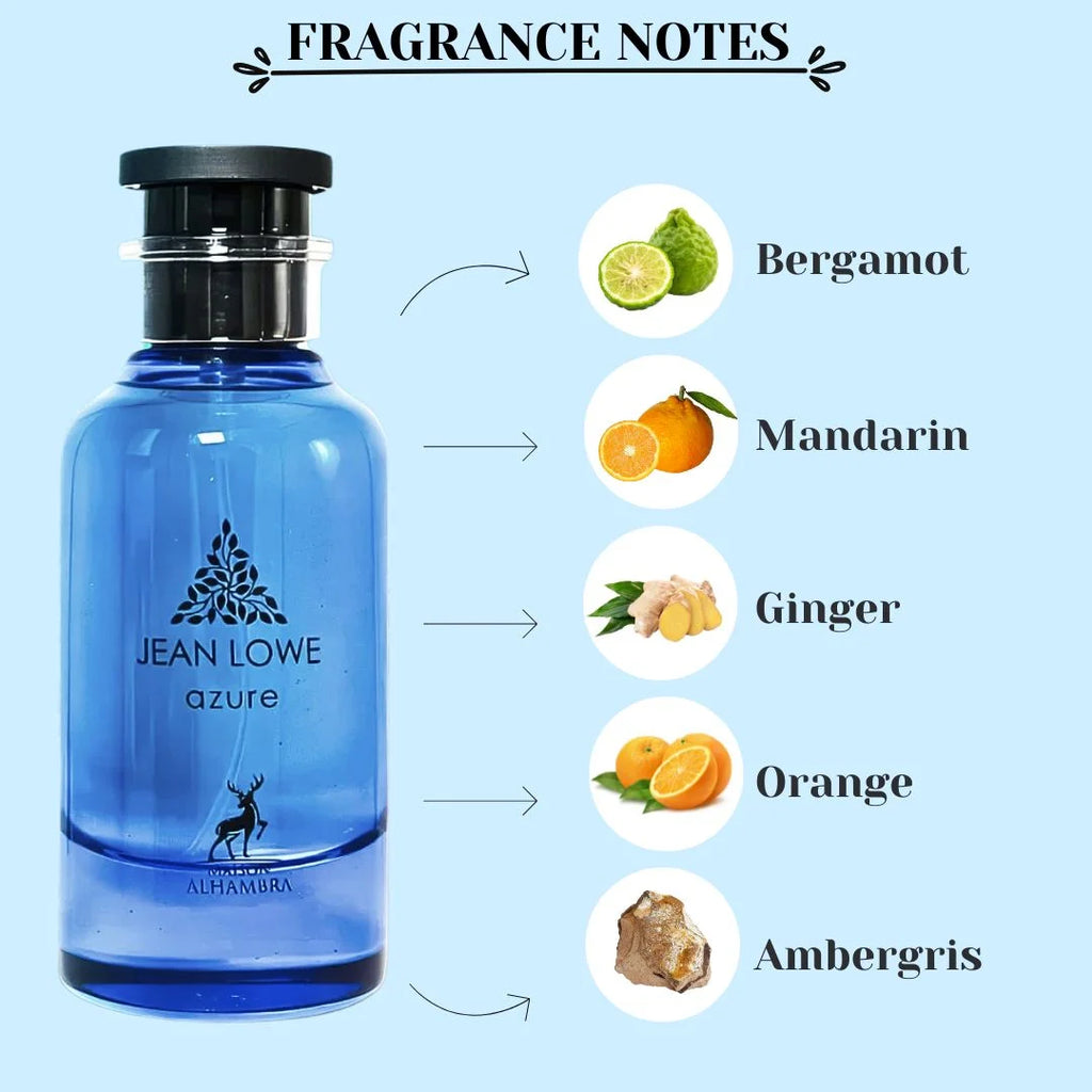 JEAN LOWE AZURE 100ML -MAISON ALHAMBRA